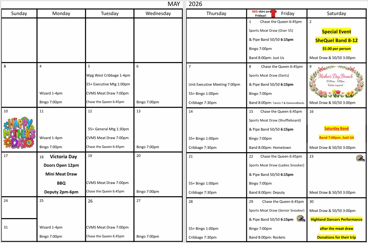 April 2026 Calendar